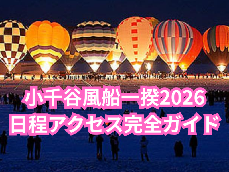 小千谷 風船一揆 2026
