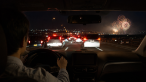 長岡花火 高速道路
