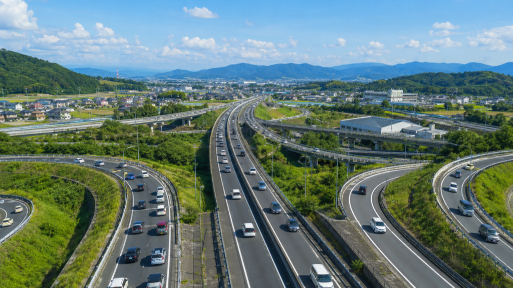 長岡花火 高速道路
